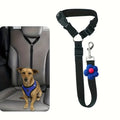 Dog Seat Belt for Car – Adjustable Safety Harness Leash for Travel