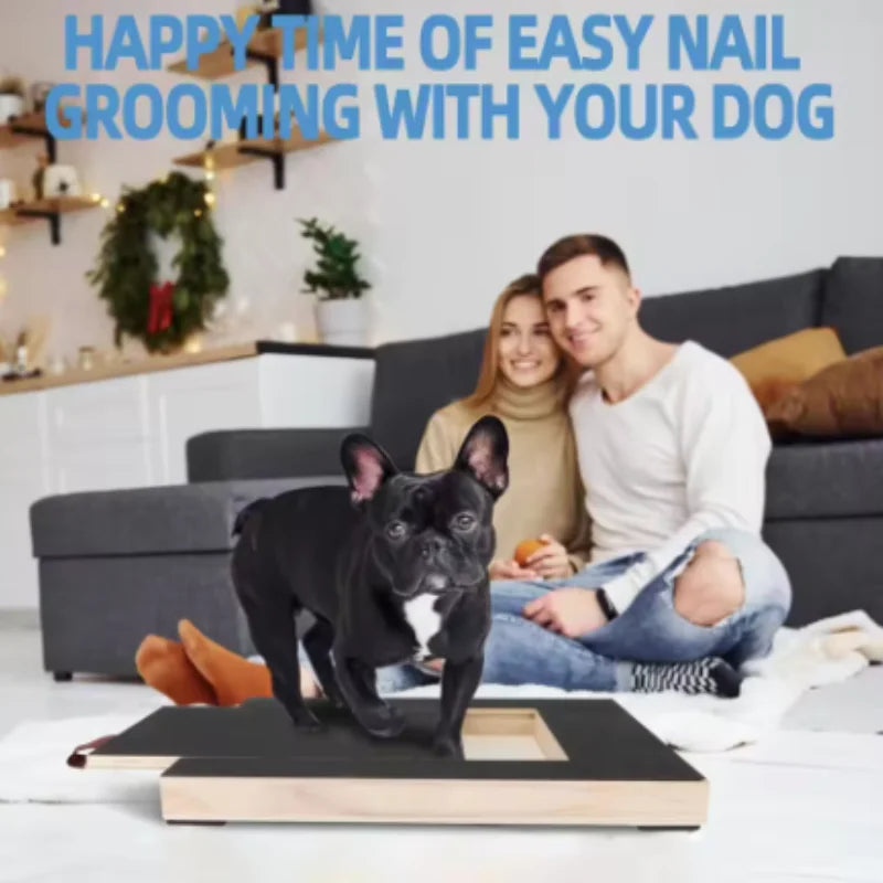 Dog Nail Scratch Board with Treat Box