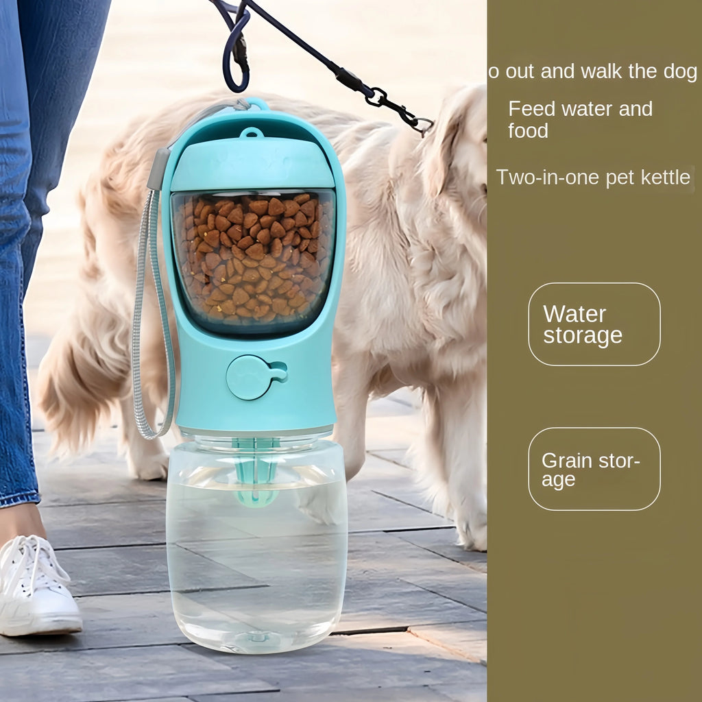Portable Dog Water Bottle – Leak-Proof Pet Water Dispenser for Walking & Travel